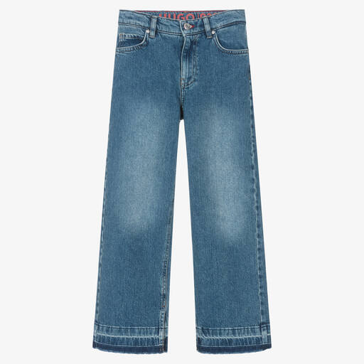 HUGO-Blaue lockere 935 Denim-Jeans | Childrensalon Outlet