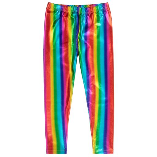 Hype Kids-Teen Shiny Striped Leggings | Childrensalon Outlet