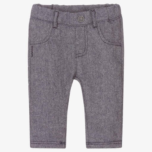 iDO Mini-Baby Boys Blue Trousers | Childrensalon Outlet