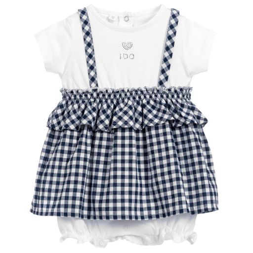 iDO Mini-Baby Girls Cotton Shortie | Childrensalon Outlet