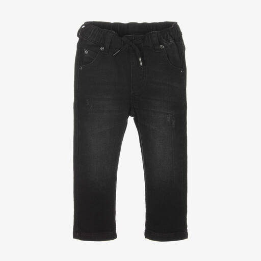 iDO Baby-Boys Black Denim Jeans | Childrensalon Outlet