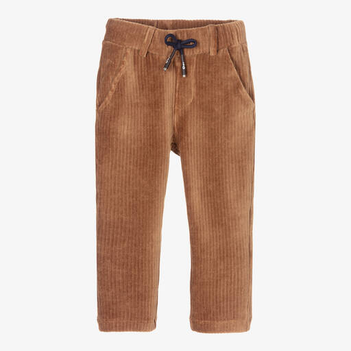 iDO Baby-Boys Brown Corduroy Trousers | Childrensalon Outlet