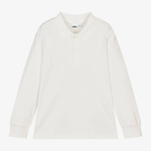 iDO Baby-Boys Long Sleeve Cotton Polo | Childrensalon Outlet