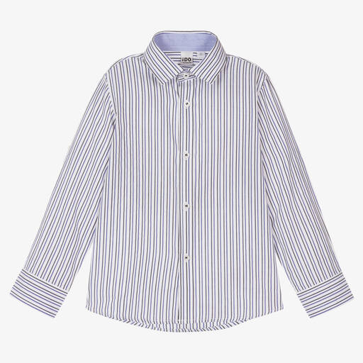 iDO Baby-Boys Striped Cotton Shirt | Childrensalon Outlet