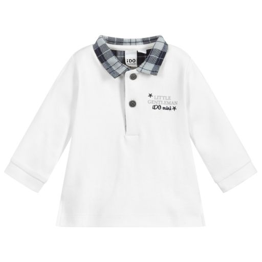 iDO Mini-Boys White Top | Childrensalon Outlet