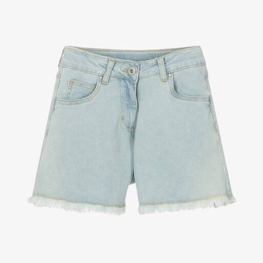 iDO Junior-Short en denim de coton fille | Childrensalon Outlet