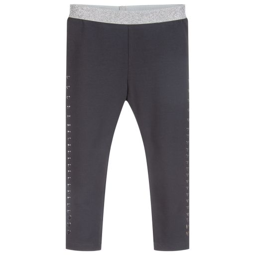 iDO Baby-Girls Dark Grey Leggings | Childrensalon Outlet