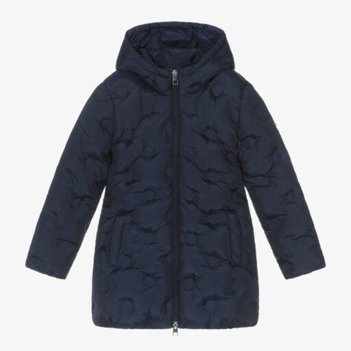 iDO Baby-Girls Midnight Hooded Jacket | Childrensalon Outlet