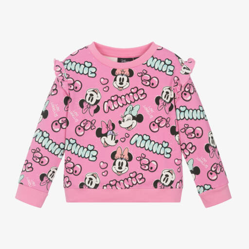 iDO Малыши-Girls Minnie Pink Cotton Top | Childrensalon Outlet