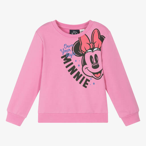 iDO Baby-Rosa Minnie Maus Sweatshirt | Childrensalon Outlet