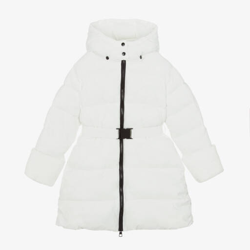 iDO Для младших-Белый пуховик для девочек | Childrensalon Outlet
