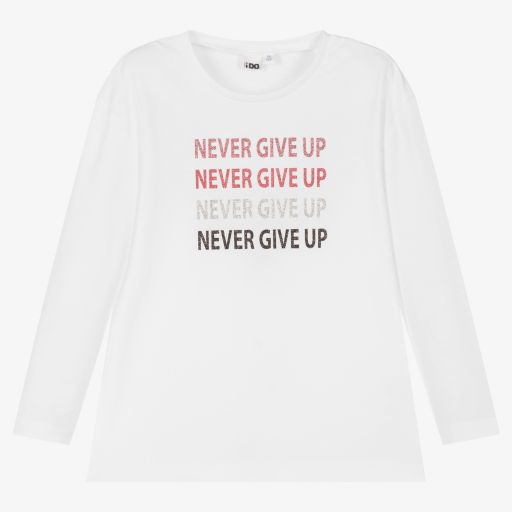 iDO Для младших-Girls White Cotton Top | Childrensalon Outlet