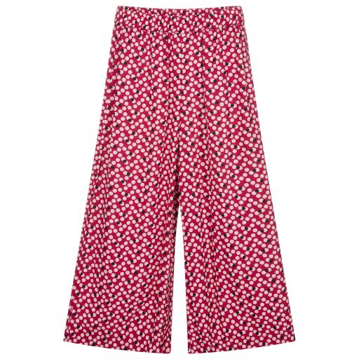 iDO Junior-Pink Viscose Trousers | Childrensalon Outlet