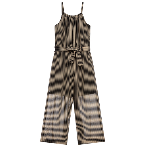 iDO Junior-Teen Black & Beige Jumpsuit | Childrensalon Outlet