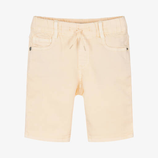 IKKS-Boys Orange Cotton Shorts | Childrensalon Outlet