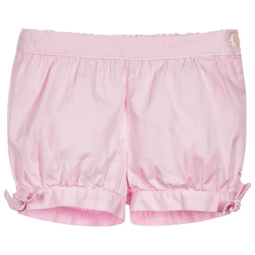 Il Gufo-Baby Girls Pink Shorts | Childrensalon Outlet