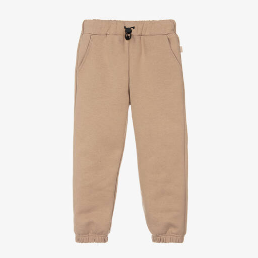 Il Gufo-Beige Baumwolljersey-Jogginghose | Childrensalon Outlet