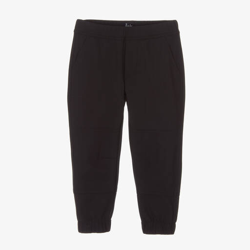 Il Gufo-Boys Black Technical Trousers | Childrensalon Outlet