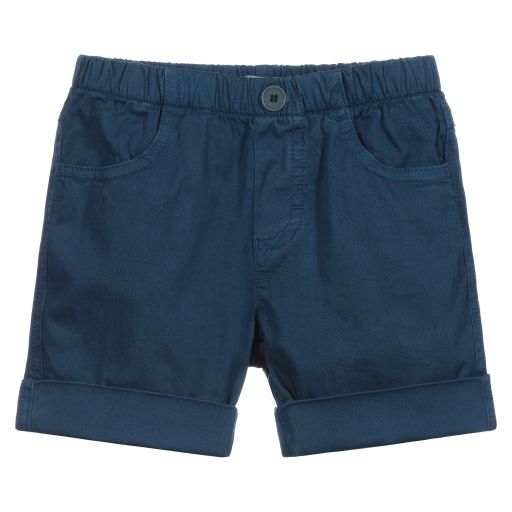 Il Gufo-Boys Blue Bermuda Shorts | Childrensalon Outlet