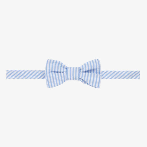 Il Gufo-Nœud papillon bleu et blanc rayé | Childrensalon Outlet