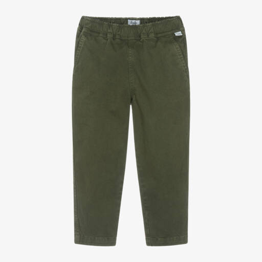 Il Gufo-Boys Casual Green Trousers | Childrensalon Outlet