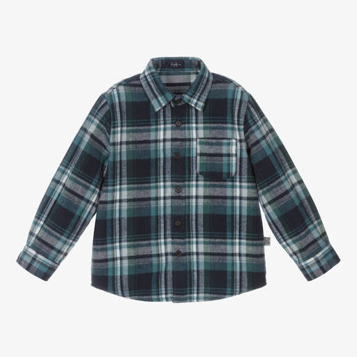 Il Gufo-Boys Checked Cotton Shirt | Childrensalon Outlet