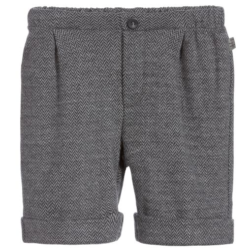 Il Gufo-Graue Jersey-Shorts für Jungen | Childrensalon Outlet