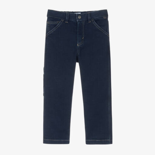 Il Gufo-Boys Indigo Cotton Jeans | Childrensalon Outlet
