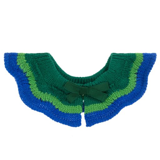 Il Gufo-Girls Knitted Wool Collar | Childrensalon Outlet