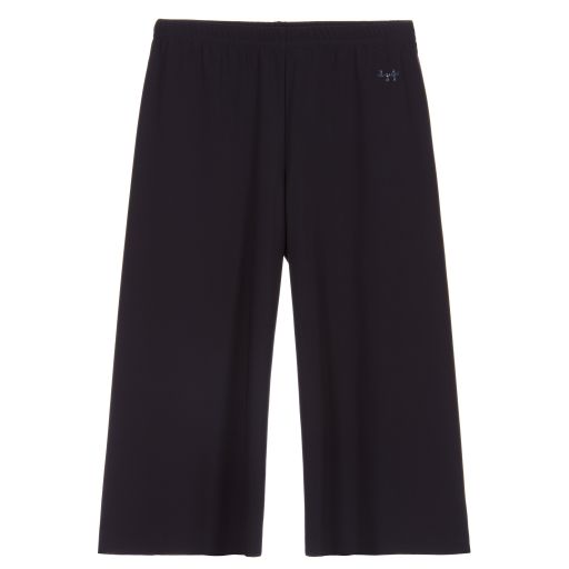 Il Gufo-Girls Navy Blue Culottes | Childrensalon Outlet