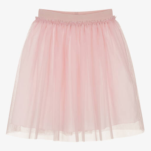 Il Gufo-Girls Pink Tulle Tutu Skirt | Childrensalon Outlet