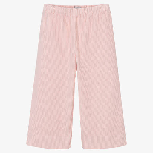 Il Gufo-Pantalon rose en velours côtelé | Childrensalon Outlet