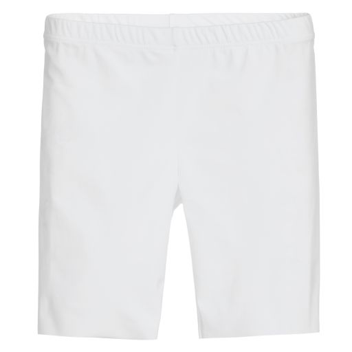 Il Gufo-White Lycra Shorts | Childrensalon Outlet
