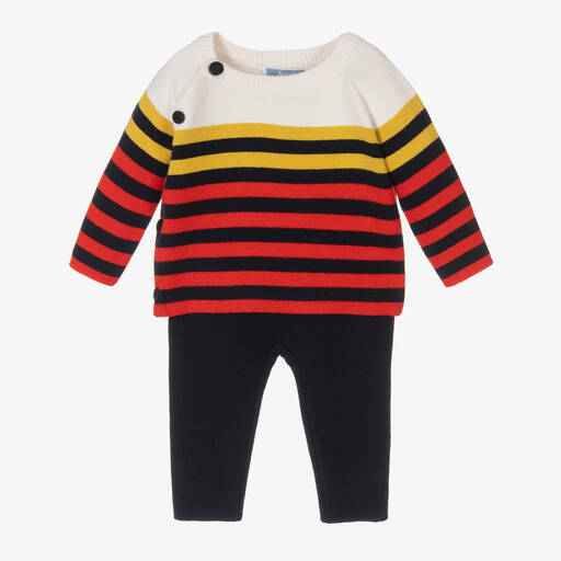 Jacadi Paris-Baby Boys Striped Trouser Set | Childrensalon Outlet