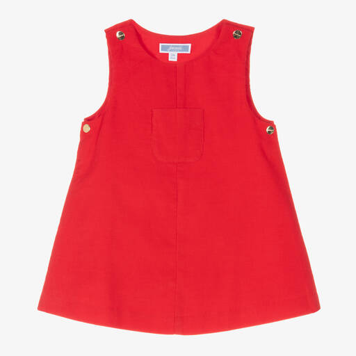 Jacadi Paris-Красное вельветовое платье | Childrensalon Outlet