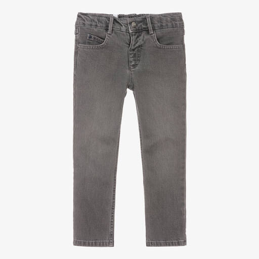 Jacadi Paris-Jean slim gris en denim garçon | Childrensalon Outlet