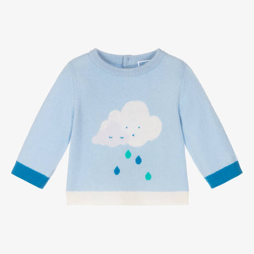Jacadi Paris-Girls Knitted Cashmere Sweater | Childrensalon Outlet
