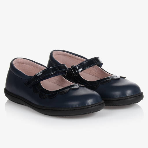 Jacadi Paris-Navyblaue Schuhe für Mädchen | Childrensalon Outlet