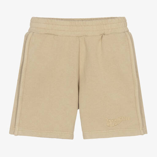 JACQUEMUS-Бежевые шорты из хлопкового трикотажа | Childrensalon Outlet