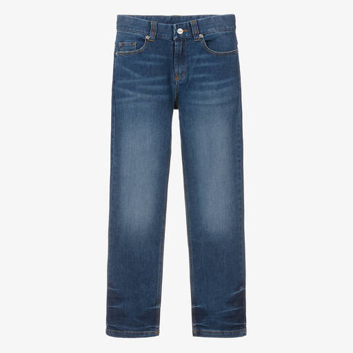 JACQUEMUS-Cиние свободные прямые джинсы для подростков | Childrensalon Outlet