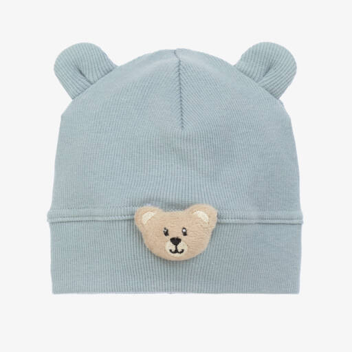 Jamiks-Шапка с медвежонком синяя для малышей мальчиков | Childrensalon Outlet