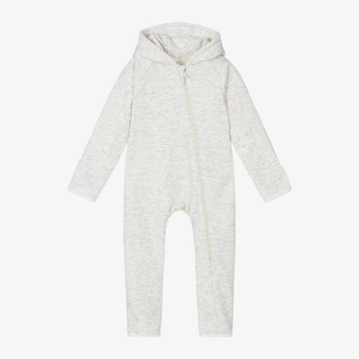 Jamiks-Boys Ivory Angel Wing Pramsuit | Childrensalon Outlet