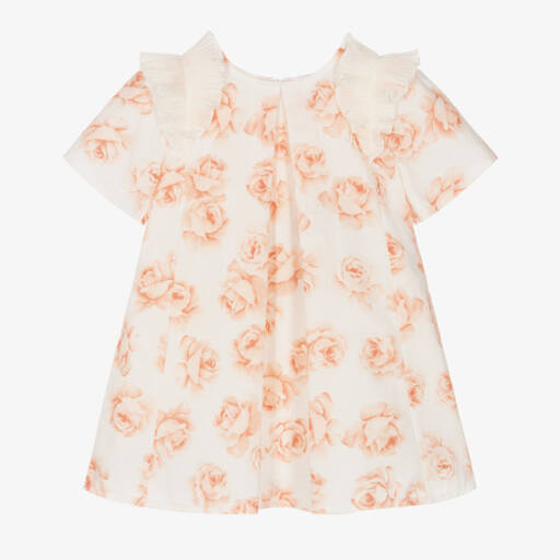 Jamiks-Girls Classic Ivory Floral Attire | Childrensalon Outlet