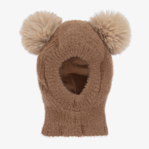 Jamiks-Girls Cosy Knit Pom-Pom Hat | Childrensalon Outlet