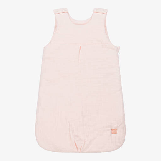 Jamiks-Pink Cotton Baby Sleeping Bag (67cm) | Childrensalon Outlet