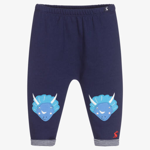 Joules-Синие брюки с динозаврами для малышек | Childrensalon Outlet