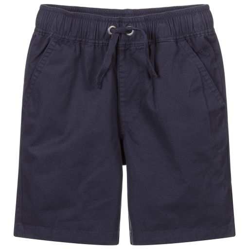 Joules-Boys Blue Cotton Shorts | Childrensalon Outlet