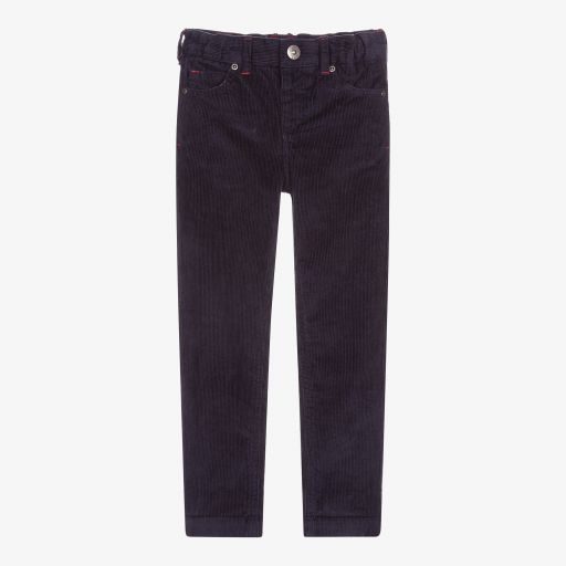 Joules-Navy Blue Corduroy Trousers | Childrensalon Outlet