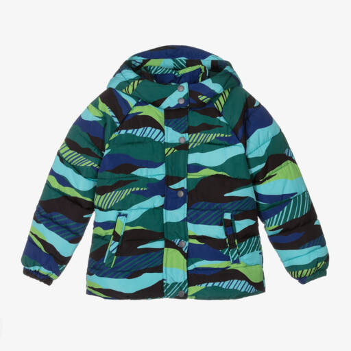 Joyday-Boys Camouflage Weatherproof Puffer Jacket | Childrensalon Outlet