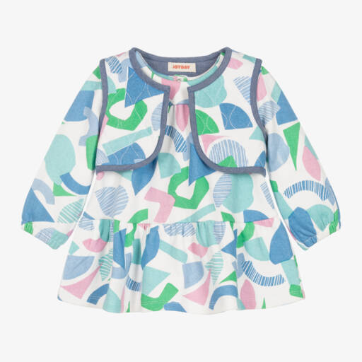 Joyday-Girls Cotton Jersey Dress Set | Childrensalon Outlet